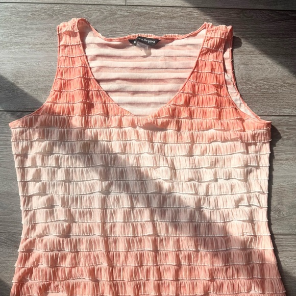 Bianca Nygard Sleeveless Ombre Tiered Ruffled Tunic Mini Dress - Picture 7 of 13